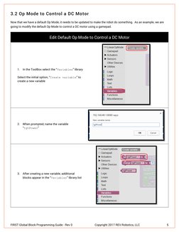 Rev History Block REV - Block Programming Guide (Robotics) | PDF | Windows 10 ...
