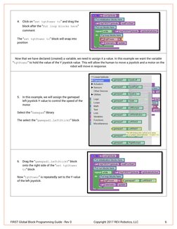 Rev Block REV - Block Programming Guide (Robotics) | PDF | Windows 10 ...