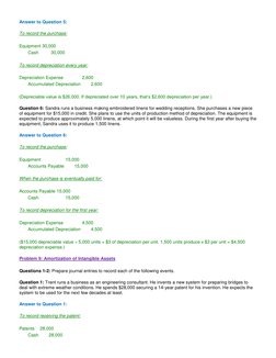 Example Accounting Problems and Solutions | PDF | Net Income | Expense