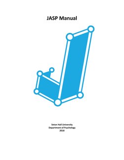 JASP User Manual and System Guide | PDF | Student's T Test | Analysis ...