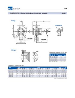 Catalog Pump Ebara Fsa PDF | PDF | Mechanical Engineering | Machines