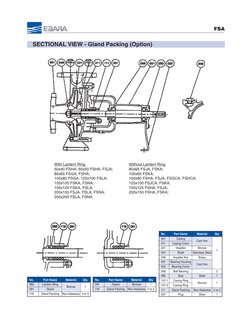 Catalog Pump Ebara Fsa PDF | PDF | Mechanical Engineering | Machines