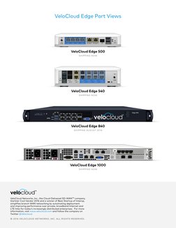 Velocloud Edge: Product Datasheet | PDF | Alternating Current | Power ...