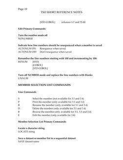 TSO Commands and PF Key Reference Guide | PDF | Computer Engineering ...