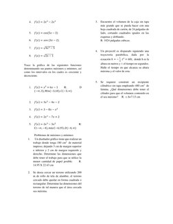 4. 𝑓(𝑥) = 2𝑥5 −2𝑥3       
 
 
 
 
 
 
   
 
5. 𝑓(𝑥) = cos(5𝑥−3) 
 
6. 𝑓(𝑥) = 𝑠𝑒𝑛 (3𝑥−2) 
 
7. 𝑓(𝑥) = √4𝑥2 −5 