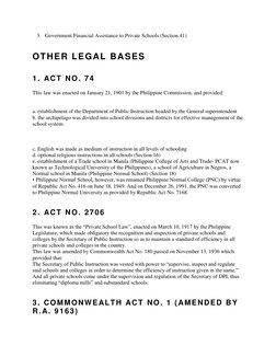 Legal Foundations of Philippine Education | PDF | State School | Teachers