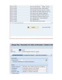 Production Order Type Configuration in SAP | PDF | Software | Computing
