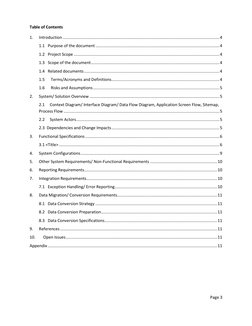 Functional Specification Document Template | PDF | Application ...