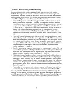 GD&T Fundamentals and Applications | PDF | Engineering Tolerance | Space