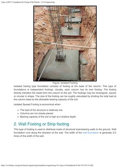 Foundation Work For Rcc Types of RCC Foundations Explained | PDF | Deep Foundation | Foundation ...