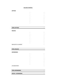 Plantilla de Cuentas T para Imprimir | PDF | Estado de resultados ...