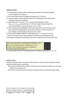 Rebar Development and Splice Lengths Guide | PDF | Building Engineering ...