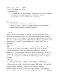 B.Tech. III Year I Sem.      L/T/P/C 
Course Code: ME512OE   3/0/0/3 
Course Objectives: 
● To make students understand about