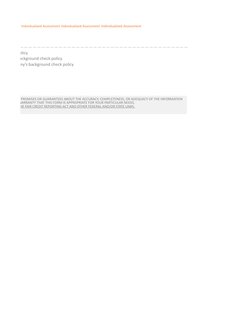Background Check Adjudication Matrix | PDF | Background Check | Fraud