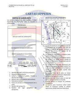 COMPETENCIAS BASICAS AERONÁUTICAS 
GRUEA 2013 
PILOTOS