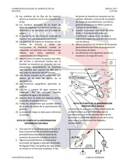 COMPETENCIAS BASICAS AERONÁUTICAS 
GRUEA 2013 
PILOTOS    
 
CATAM 
CONCEPTOS BASICOS 
 
CARTAS JEPPESEN 
13. Los nombres de
