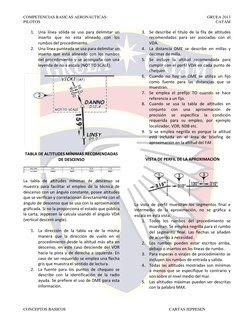 COMPETENCIAS BASICAS AERONÁUTICAS 
GRUEA 2013 
PILOTOS    
 
CATAM 
CONCEPTOS BASICOS 
 
CARTAS JEPPESEN 
1. Una línea sólida