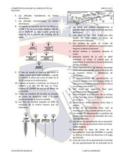COMPETENCIAS BASICAS AERONÁUTICAS 
GRUEA 2013 
PILOTOS    
 
CATAM 
CONCEPTOS BASICOS 
 
CARTAS JEPPESEN 
6. Las 
altitudes