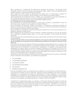 d) La constitución o modificación de fideicomisos traslativos de dominio o de garantía sobre 
inmuebles, salvo los que se con