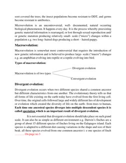 Microevolution vs. Macroevolution Explained | PDF | Evolution ...