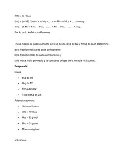 (fm)i = ni / ntotal 
(fm)i = (m/Mi) / (m/m1 + m/m2 +..... + m/Mi + m/Mi+1 + .... + m/mq). 
(fm)i = (1/Mi) / (1/m1 + 1/m2 +...