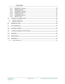 Unidata and Unibasic User Guide | PDF | Array Data Structure | Control Flow