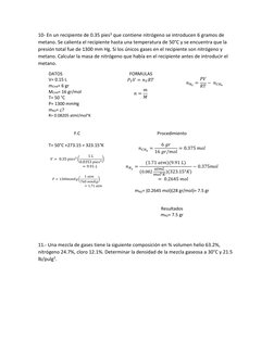 Ejercicios Resueltos Ley de Dalton | PDF | Mole (Unidad) | Gases