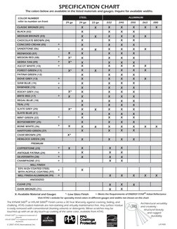 ATAS Color Chart | PDF | Industrial Processes | Materials