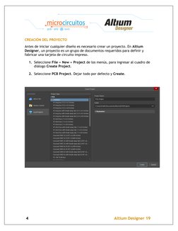 4                                                                      Altium Designer 19  
CREACIÓN DEL PROYECTO 
Antes