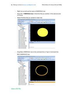 Aveva E3D & PDMS PML Macro Guide | PDF | Command Line Interface | Computing