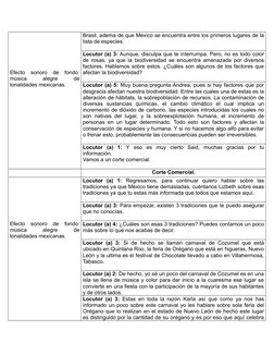 Efecto  sonoro  de  fondo:
música
 
alegre
 
de
tonalidades mexicanas. 
Brasil, adema de que México se encuentra entre los pr