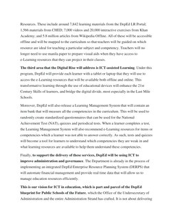 DepEd's Digital Rise Program Overview | PDF | Educational Technology ...
