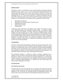 SC’OrEBMS.COM – Elements of Logistics Management (Additional Notes)
SC’OrEBMS.COM 
Mobile 98900 75900
6
Kanban System
The kan