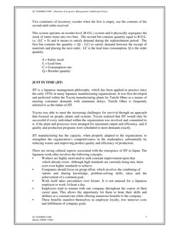 SC’OrEBMS.COM – Elements of Logistics Management (Additional Notes)
SC’OrEBMS.COM 
Mobile 98900 75900
7
Two containers of inv