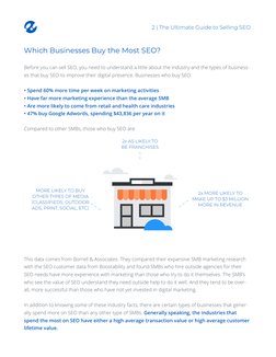 Which Businesses Buy the Most SEO?
Before you can sell SEO, you need to understand a little about the industry and the types