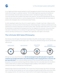 4 | The Ultimate Guide to Selling SEO
In our digital world where we get exposed to brand messaging thousands of times every d