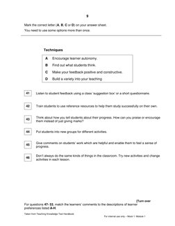 Mock TKT Tests 1-3 Completed With Key | PDF | Question | Noun