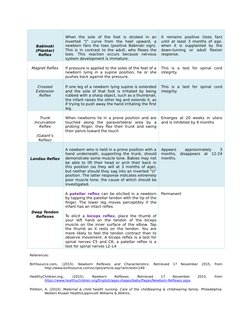 Babinski
(Plantar)
Reflex
When  the  sole  of  the  foot  is  stroked  in  an
inverted  “J”  curve  from  the  heel  upward,