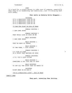 CHER
It’s hard for a single person to take care of someone, especially
when they’re so headstrong and rebellious...but I’m d
