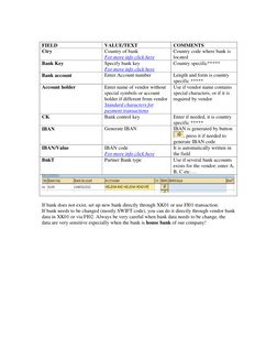 SAP Vendor Creation Process Guide | PDF | Accounts Payable | Payments
