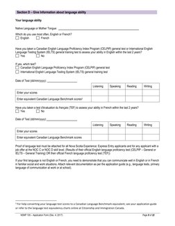 Np100 Form.pdf NSNP 100 Application Form Guide | PDF | International English Language ...