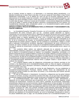 Amazonas N36-152 y Naciones Unidas P.O. Box17-11-5153 ∙ Telfs: 2264 787 / 788 / 789 ∙ Fax: 2464 384 
Quito - Ecuador