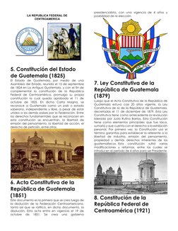 Historia de la Constitución de Guatemala | PDF | Guatemala | República