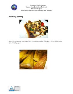 Delicacies of the Caraga Region | PDF | Food And Drink Preparation ...