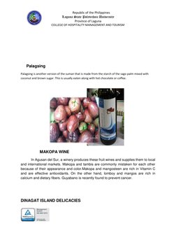 Delicacies of the Caraga Region | PDF | Food And Drink Preparation ...