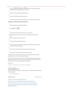 IIT MTech ECE Interview Questions Guide | PDF | Modulation | Electronic ...