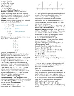 Grade 11 General Math Functions Review | PDF | Asymptote | Function ...