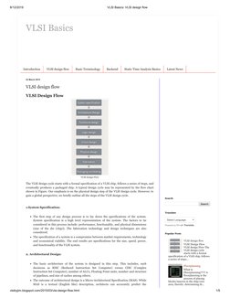 (http://vlsibyjim.blogspot.com/2015/03/floorplanning.html) (http://vlsibyjim.blogspot.com/2015/03/vlsi-design-flow.html) (ht