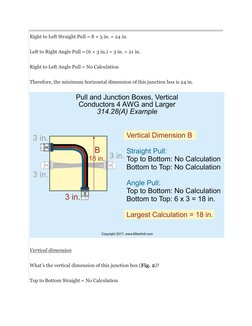 NEC Junction and Pull Box Sizing Guide | PDF | Electric Power | Electricity