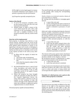 PROVISIONAL REMEDIES PRELIMINARY ATTACHMENT 
DATABRIL2017 
5 
(l)!The!right!to!receive!legal!support,!or!money!
or!property!o